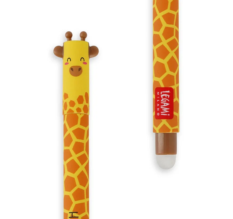 Bolígrafo de Gel Borrable - Erasable Pen GIRAFFE