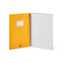 Cuaderno a Rayas - Large - Con espiral - Hoja A5 - GENIUS