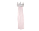 Sequins SIlver Princess Crown with vell
