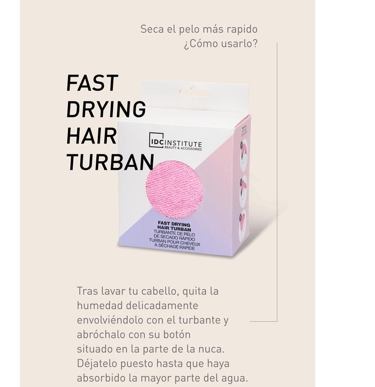 IDC INSTITUTE FAST DRYING HAIR TURBAN