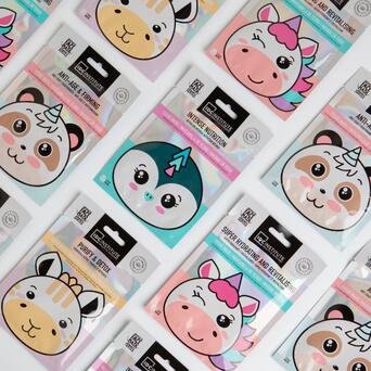 IDC INSTITUTE PANDA FACE MASK ANTI-AGE & FIRMING