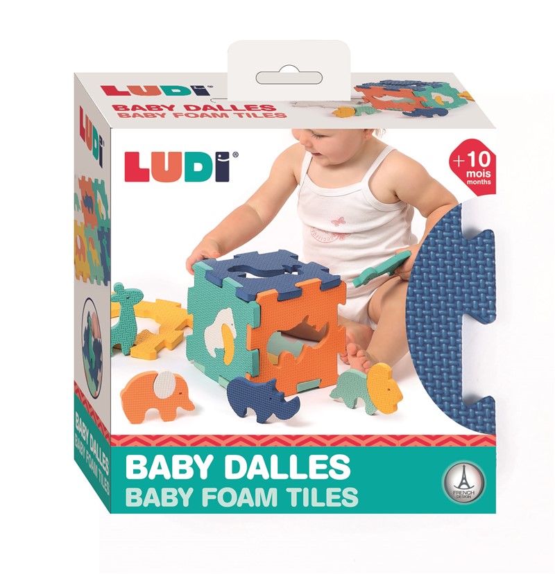 Losas baby 6 animales LUDI