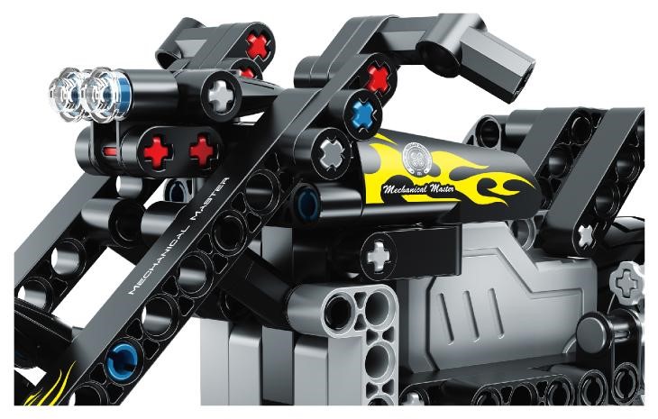 (Combinable con 605802) iMMaster Motocicleta -183 pzas.