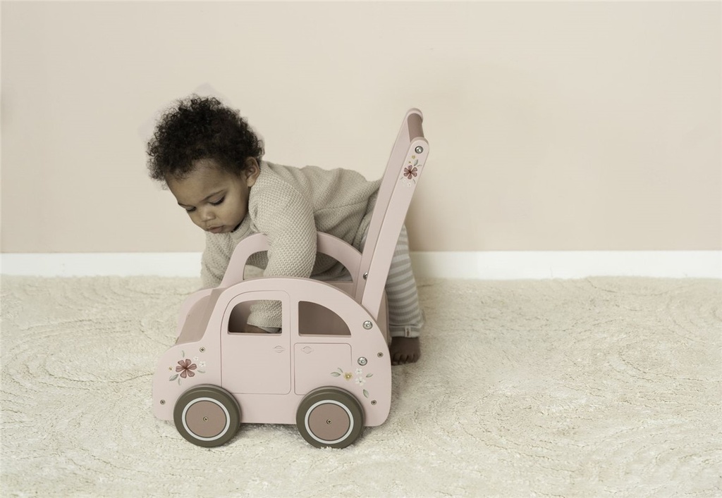 CAMINADOR COCHE ROSA FSC LITTLE DUTCH +12 meses