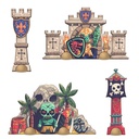 Arty Toys Puzzle gigante batalla - 30pcs Djeco +4