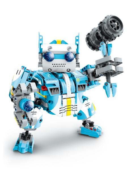(Combinable con 606816) iMMaster Robot soldado para montar cyborg - 641pzas. +6 años