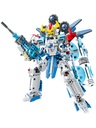 (Combinable con 606816) iMMaster Robot soldado para montar cyborg - 641pzas. +6 años