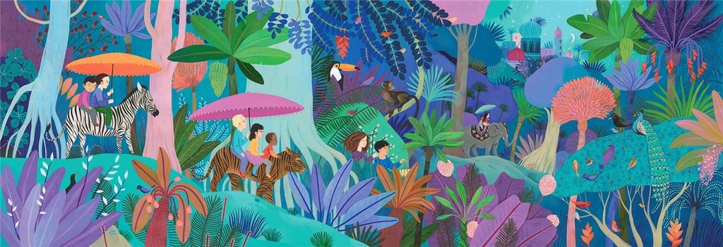 Puzzle Galería Paseo de los niños Djeco +6 años