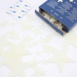 Stickers fosforescentes estrellas
