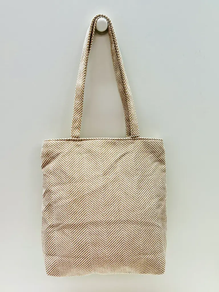 Tote Bag Espiga Beige Unicolor 2.webp