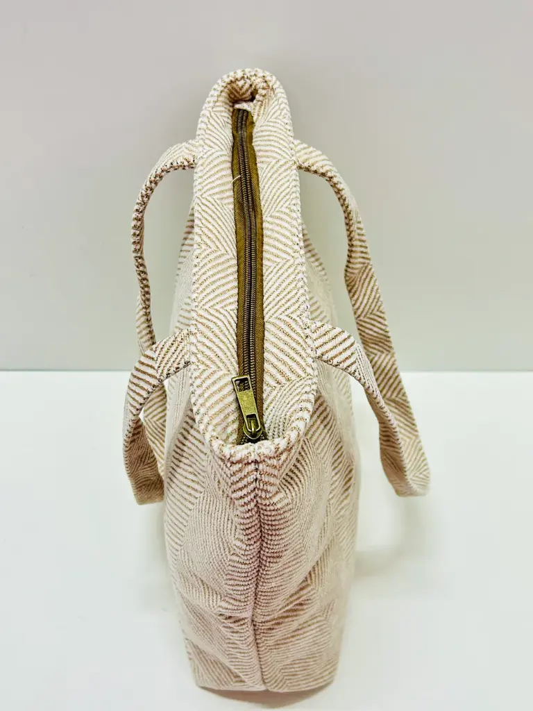 Tote Bag Espiga Beige Unicolor 1.webp