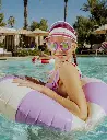 Gafas gatito lila transparente 4.webp