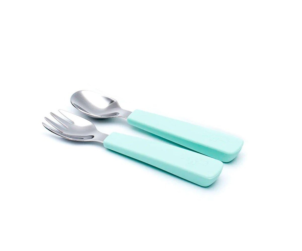 Set 2 Cubiertos Feedie Menta