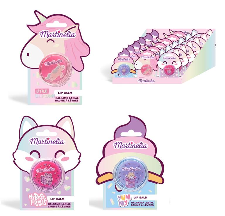 MARTINELIA SWIRLY LIP BALM (rosa)