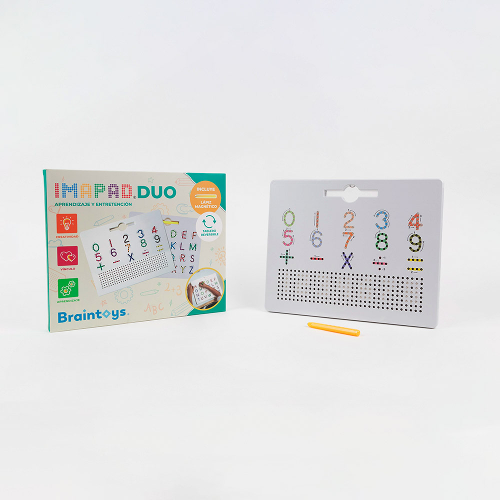 [350451] Imapad Duo Magnetic Board letters and numbers +3 years