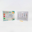 Pizarra magnética Imapad Dúo letras y números +3 años
