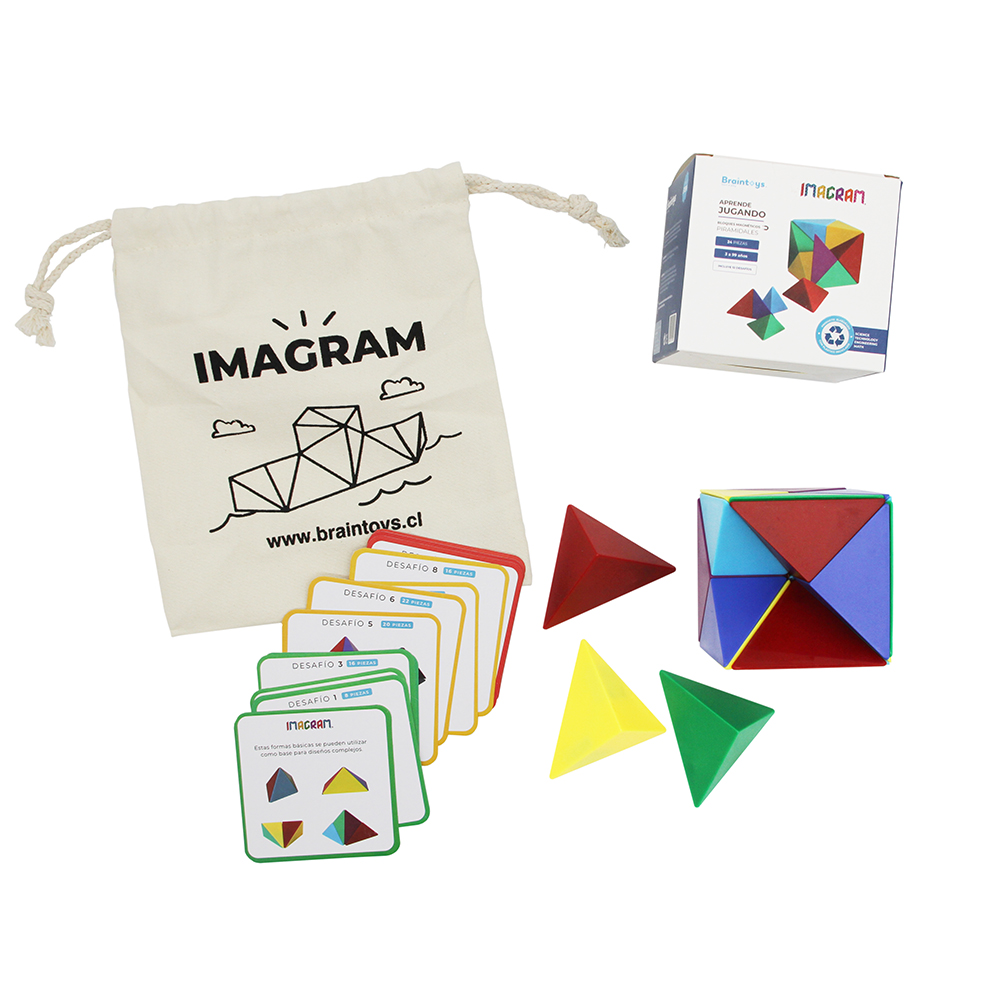 Imagram 24 piezas IMANIX-BRAINTOYS