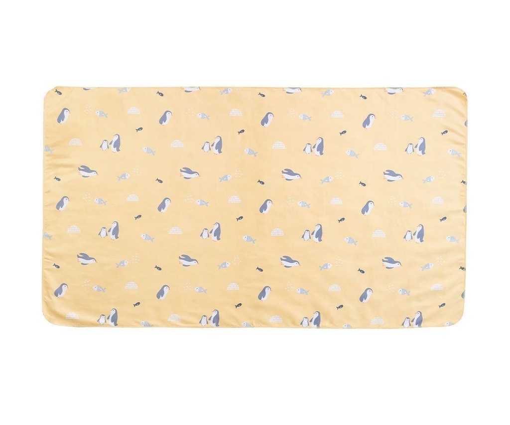 Customisable Penguins Microfibre Beach Towel