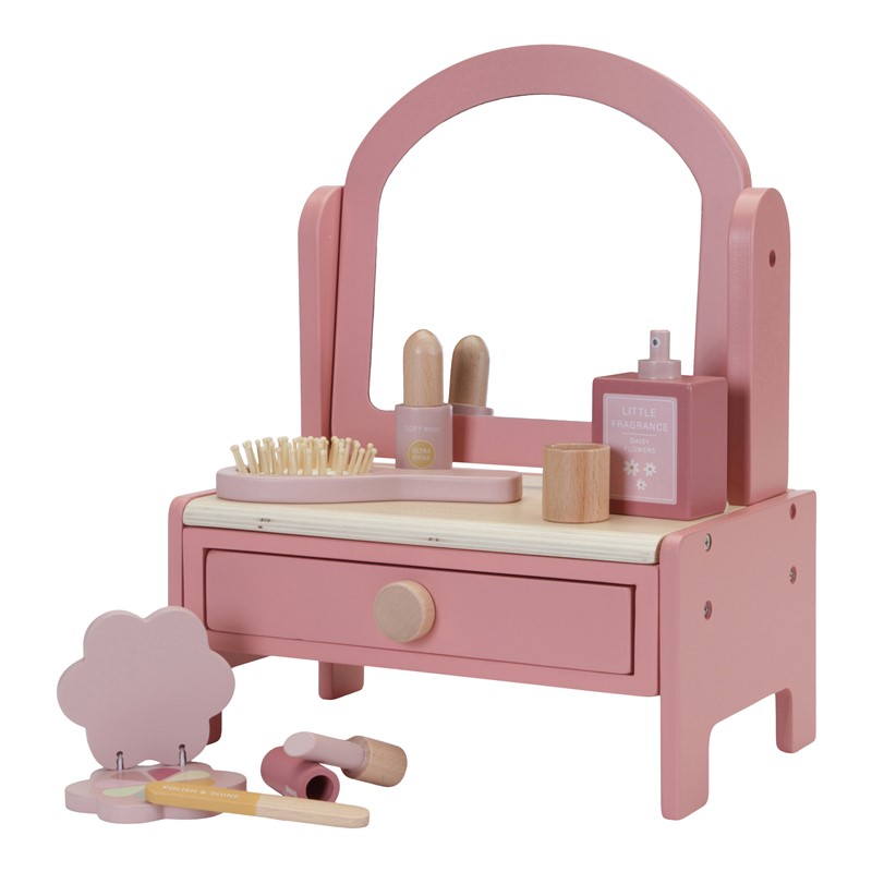[LD7062] VANITY WITH MAKEUP SET LITTLE FSC