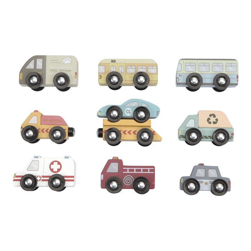[LD4492] 9 VEHICLES, LITTLE DU TRAIN SYSTEM
