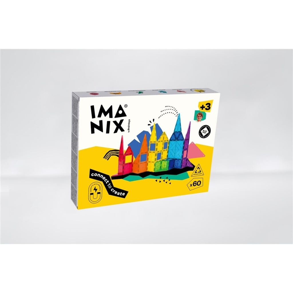 Imanix Classic 60 pieces Braintoys from 3 to 99 years