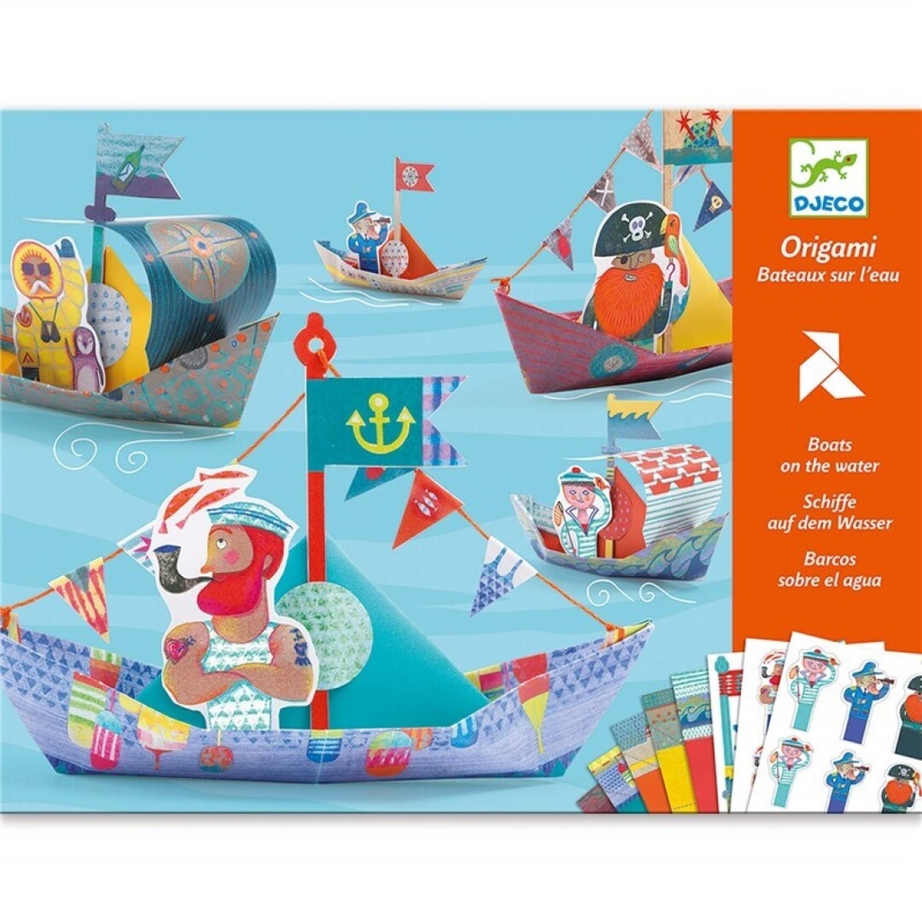 Origami Paper Folding Floating Boats