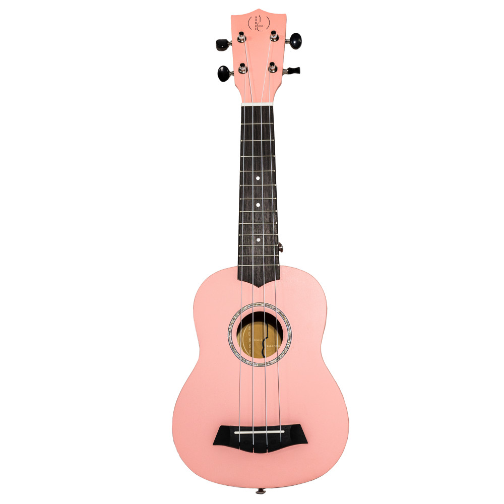 Soprano Ukulele Bones SP200S-PK Satin Pink Linden