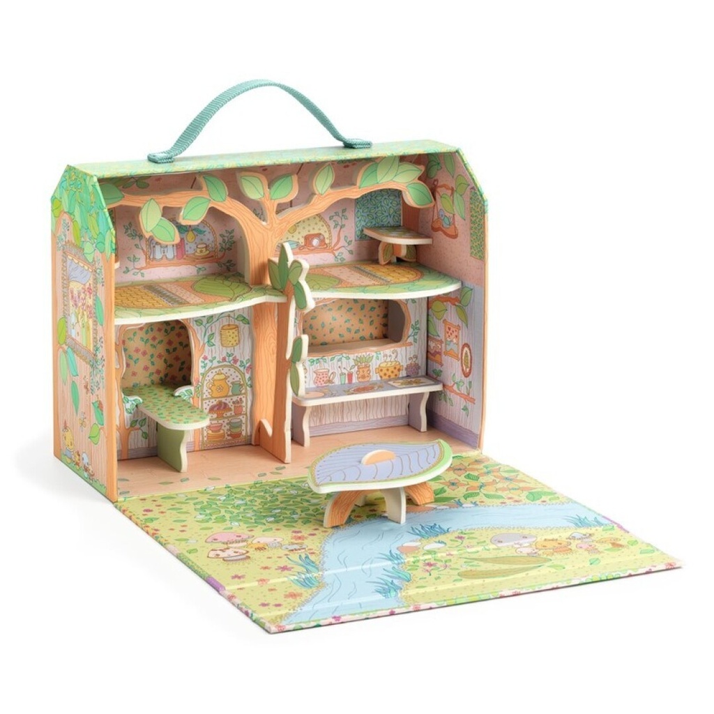 [36966] Tinyly Casita Sylvia & Fox’s Djeco de  4 a 9 años