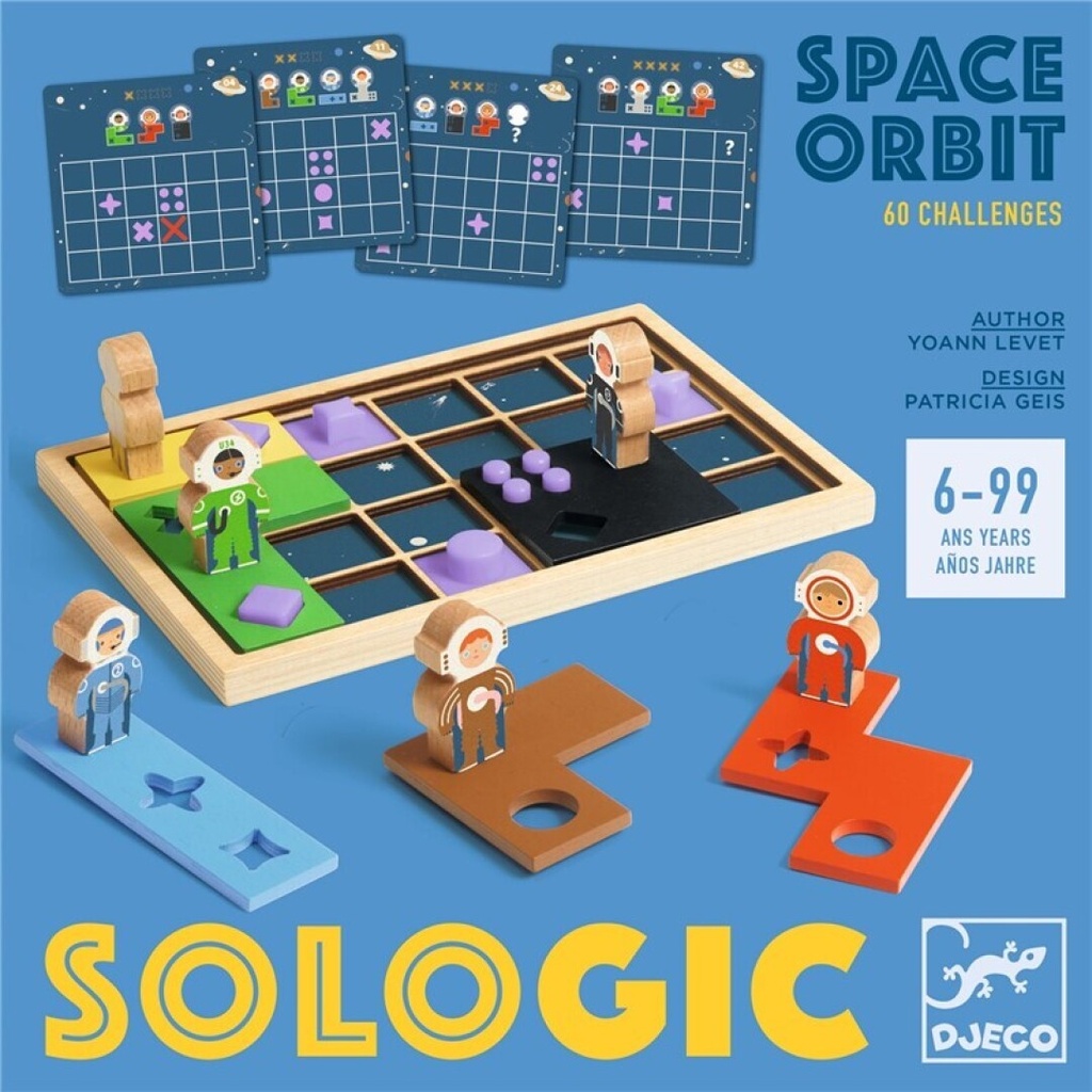 Juego de lógica Sologic Space Orbit Djeco de 6 a 99 años
