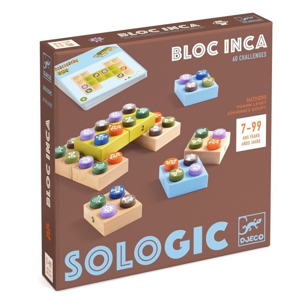 Juego de lógica Sologic Bloc Inca Djeco 7 a 99 años
