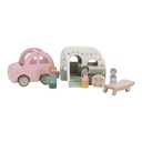 FSC CAR AND CARAVAN SET LITTLE DUTCH