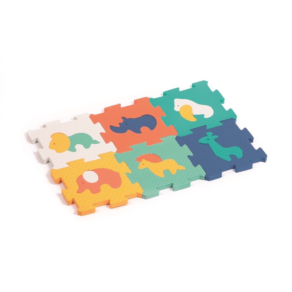 [130092] Baby tiles 6 animals LUDI