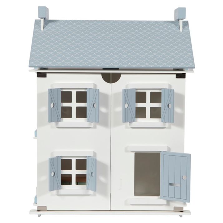 Little Dutch Blue Wooden Dollhouse