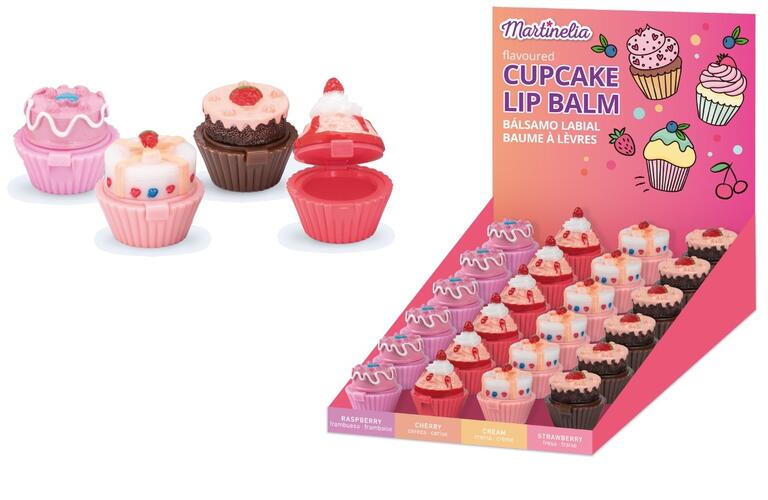 [1094C] MARTINELIA LIP BALM DELICIOUS CUPCAKES
