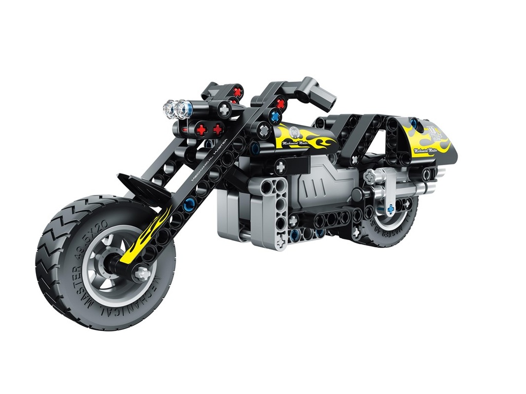 (Combinable con 605802) iMMaster Motocicleta -183 pzas. para construir