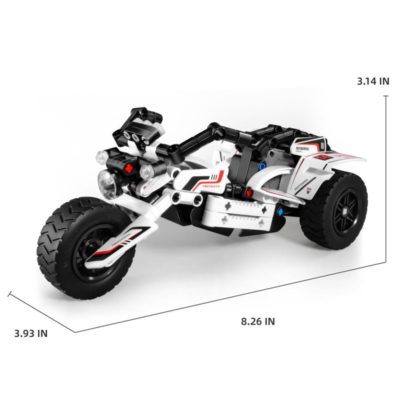 [05814] (Compatible with 605813) iMMaster Motorcycle - 198 pcs. to build