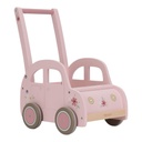 PINK CAR WALKER FSC LITTLE DUTCH +12 months