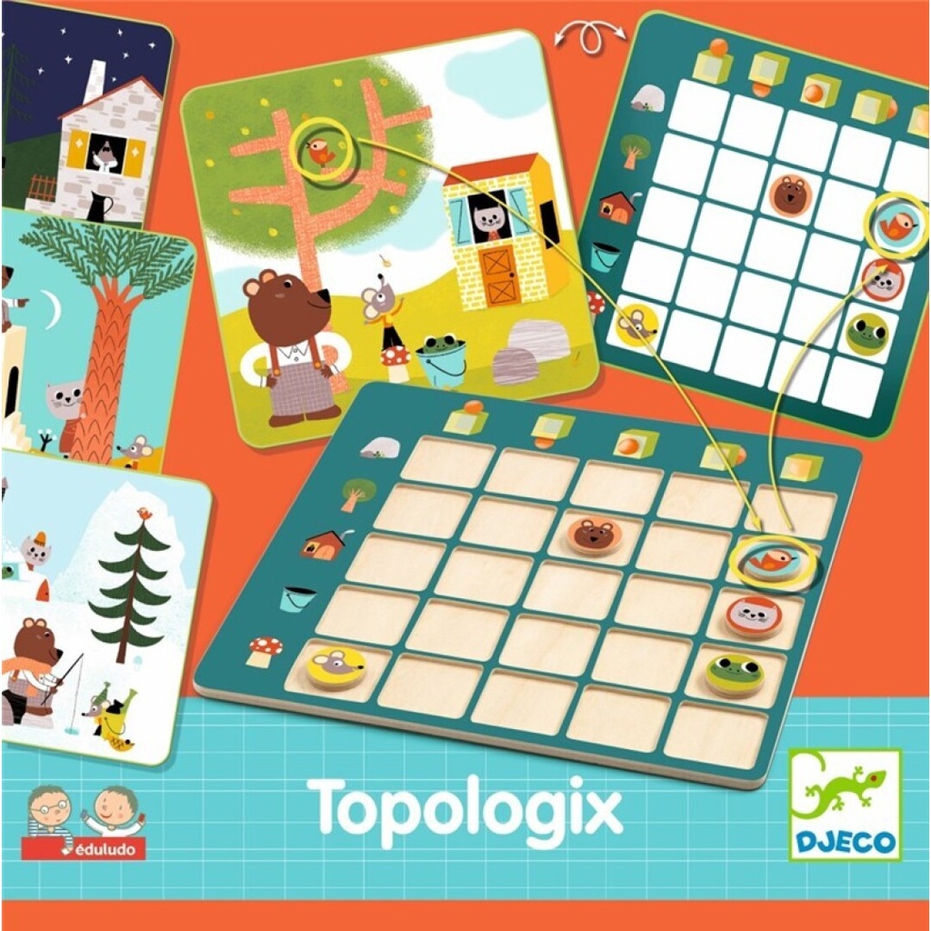 [DJ08354] Juego de orientación en el espacio Topologix Djeco de 4 a 6 años