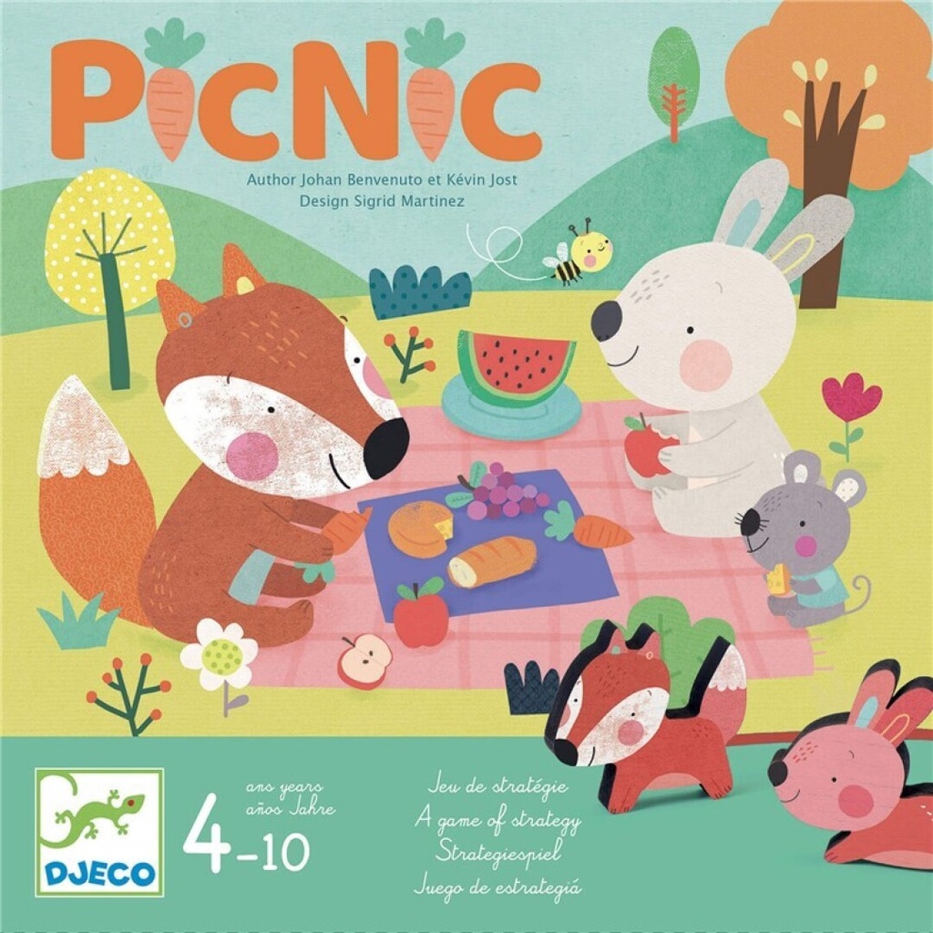 [DJ08572] Manual dexterity and strategy game PicNic Djeco from 4 to 10 years