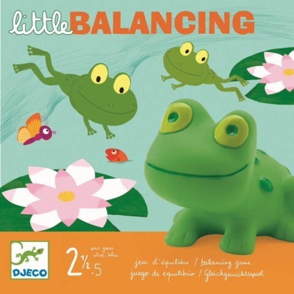 Juego de cooperación y equilibrio little balancing Djeco de 2´5 a 5 años