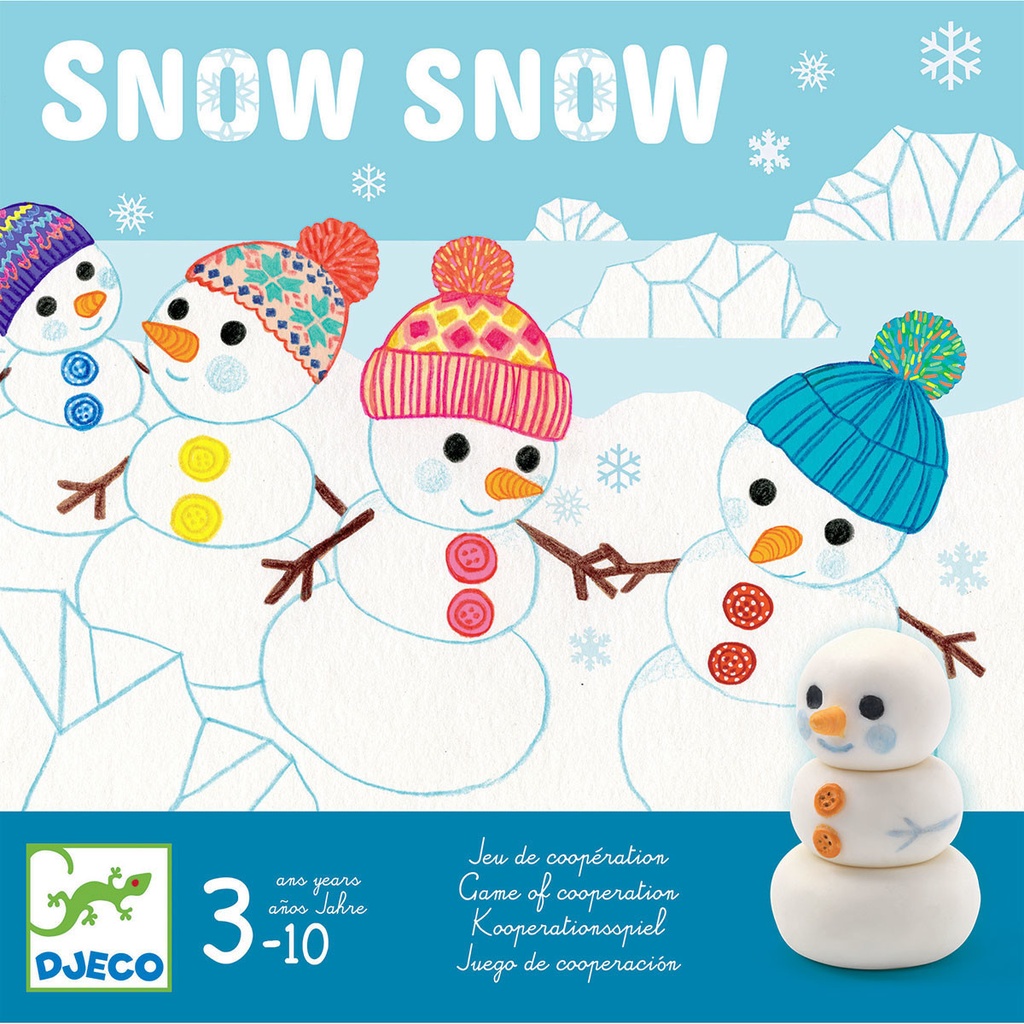 Cooperative Game Snow Snow Djeco 5 to 10 years