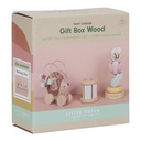 Caja Regalo madera Fairy Garden Rosa +12 meses