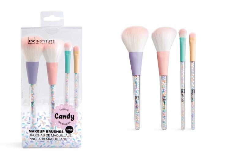 IDC INSTITUTE MAKEUP BRUSHES 4 PCS