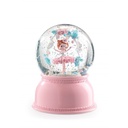Ballerina Snow Globe Lamp Djeco