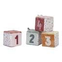 SOFT STACKING CUBES FLOWERS & BUTTERFLIES LITTLE DUTCH