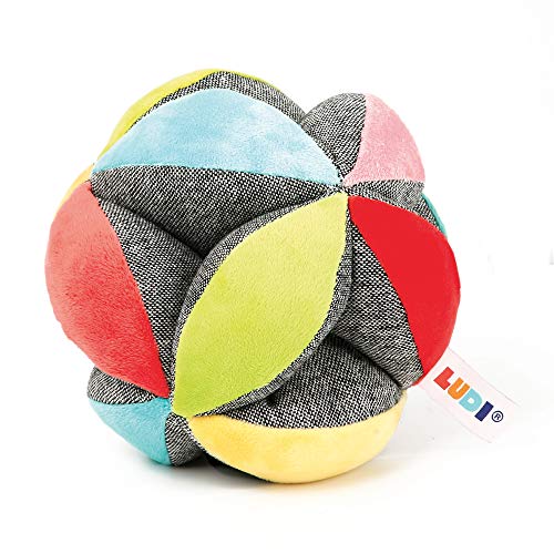 Pelota blanda de agarre Montessori Ludi +6 meses