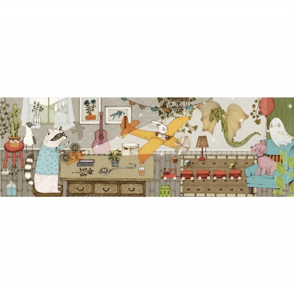 Puzzle Galería Cinematógrafo 100pz Djeco +5 años