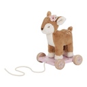 PULL ALONG DEER PLUSH FAIRY GARDEN LITTLE DUTCH