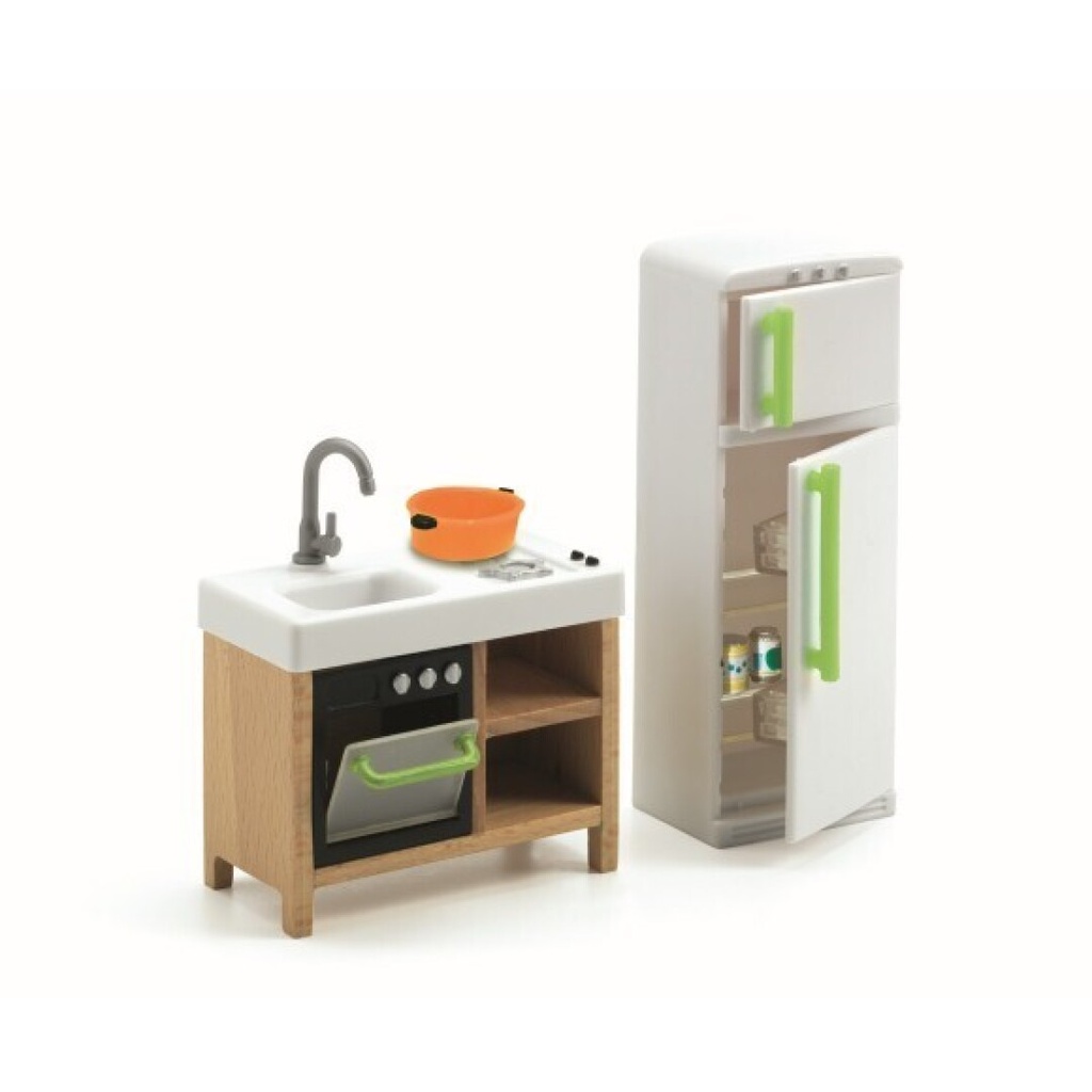 [DJ07833] Casa de muñecas Cocina compacta Djeco 