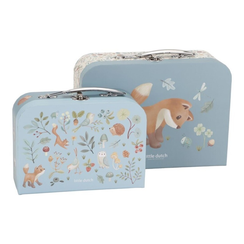 [LD7244] SET OF FOREST FRIENDS SUITCASES
